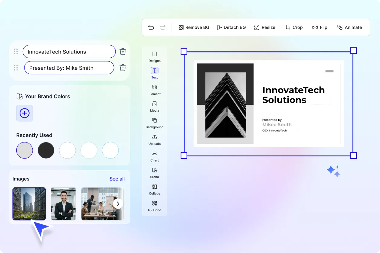 Free AI Business Presentation Generator, Free Business Presentation Maker Online